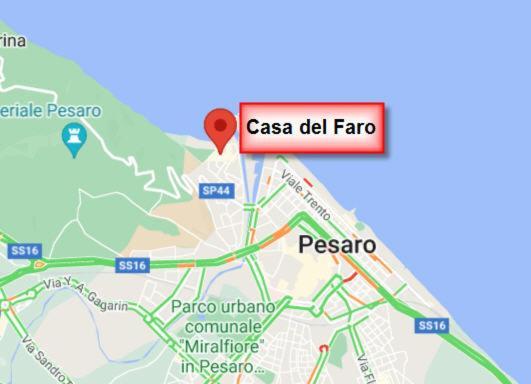 Casa Del Faro - Baia Flaminia Apartment Pesaro Bagian luar foto